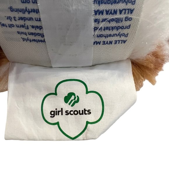 Build A Bear Workshop Girl Scouts Smores Cookie Teddy Bear Stuffed Animal Plush - Picture 12 of 15